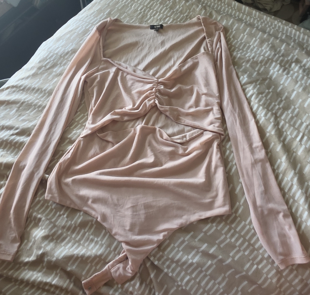 AFRM X NORDSTROM CUTOUT BODYSUIT
